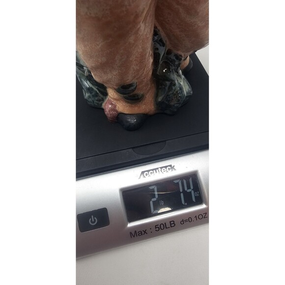 Vtg Nadal Handcrafted Spanish Porcelain Harlequin Figurine Playing Trumpet 11.5" - Picture 14 of 16